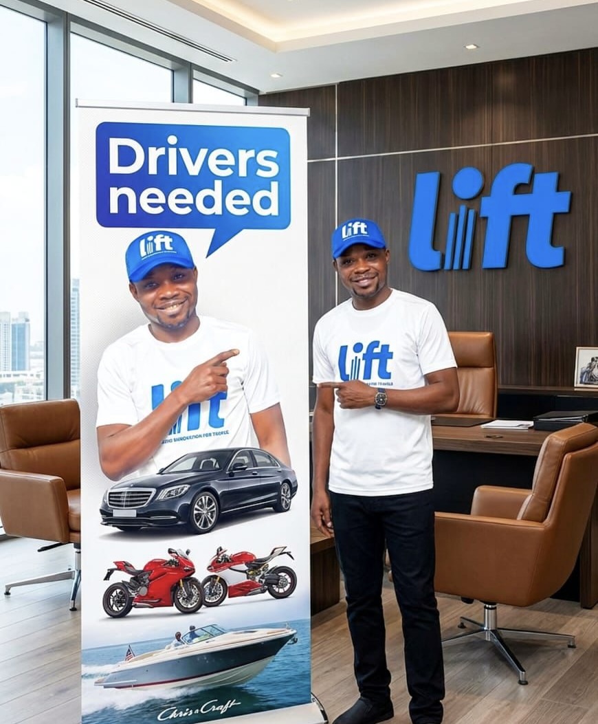 Lift Travels ambassador campaign featuring Mog Akpors